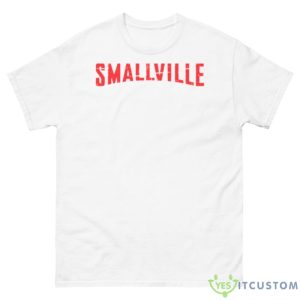 Red Logo Smallville Series Shirt - 500 Men’s Classic Tee Gildan