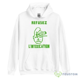 Refusez L’intoxication Mai 68 Shirt - Unisex Heavy Blend Hooded Sweatshirt