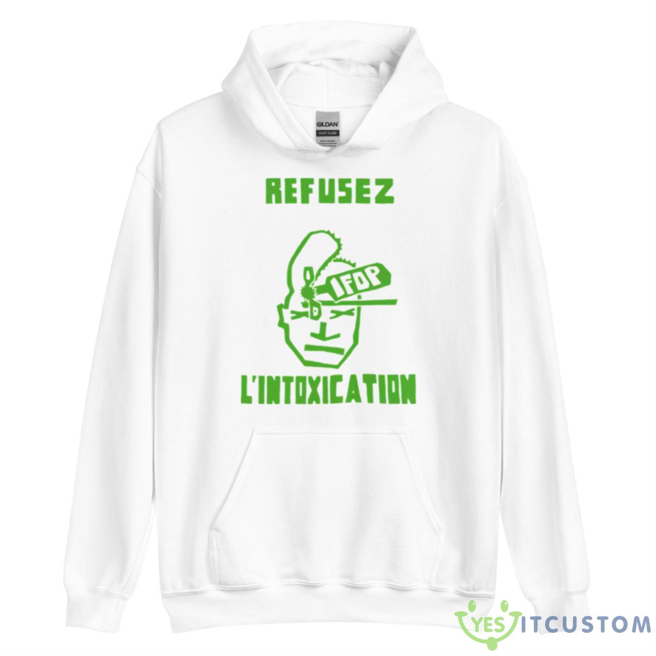 Refusez L’intoxication Mai 68 Shirt 2 Refusez L’intoxication Mai 68 Shirt - Unisex Heavy Blend Hooded Sweatshirt