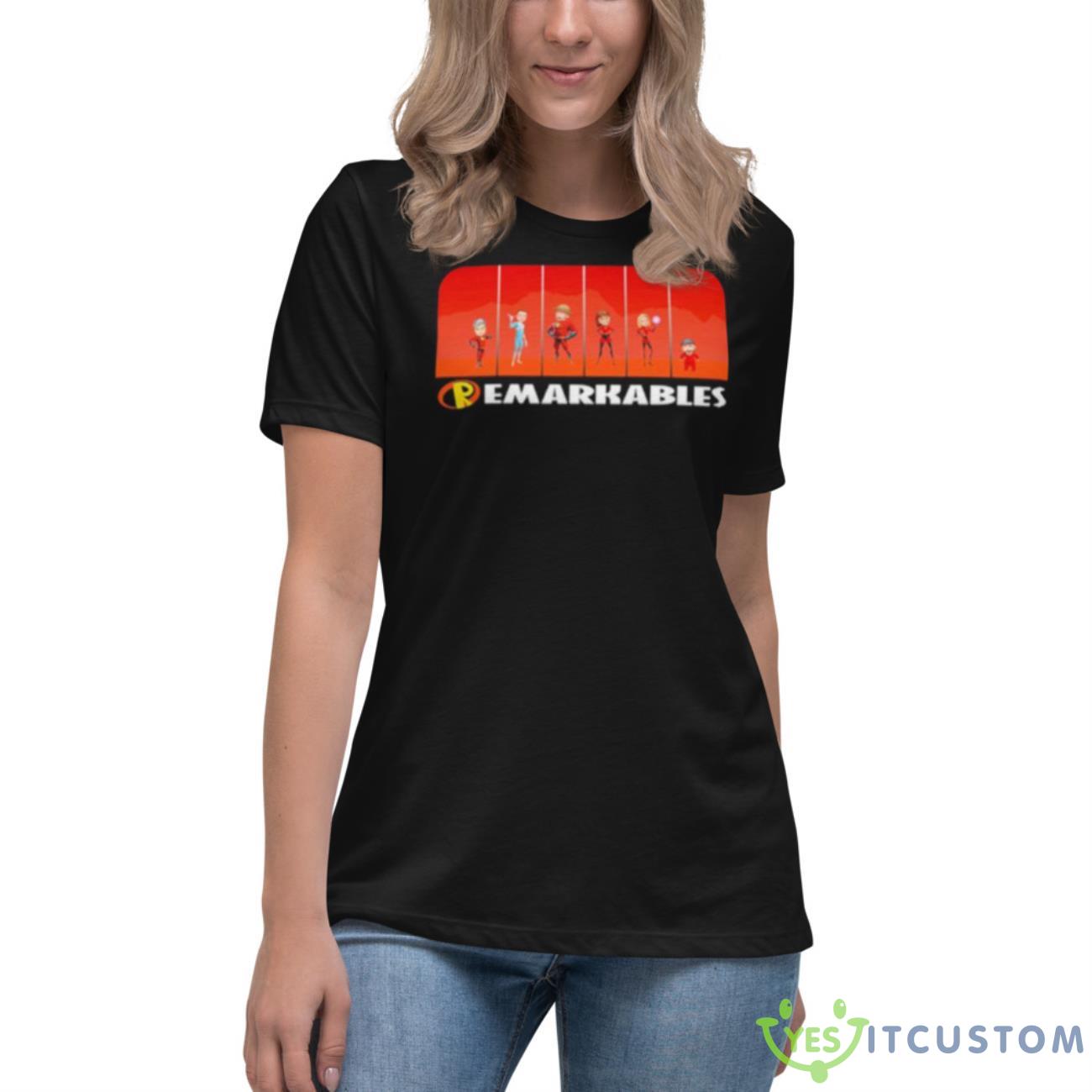 Remarquables Shirt 6 Remarquables Shirt - Women's Relaxed Short Sleeve Jersey Tee