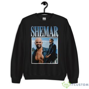 Retro Shemar Moore Lucky Shirt 8 Retro Shemar Moore Lucky Shirt - Unisex Crewneck Sweatshirt