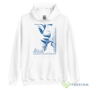 Retro The Kiss Cigarettes After Sex Shirt - Unisex Heavy Blend Hooded Sweatshirt