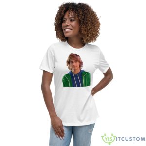 Ricky Bowen As Troy Bolton Shirt 7 Ricky Bowen As Troy Bolton Shirt - Women's Relaxed Short Sleeve Jersey Tee