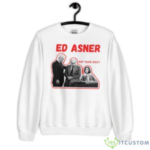 Rip Ed Asner 1929 2021 Shirt - Unisex Heavy Blend Crewneck Sweatshirt
