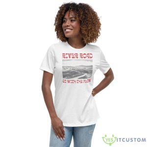 River Road Go With The Flow Shirt 7 River Road Go With The Flow Shirt - Women's Relaxed Short Sleeve Jersey Tee