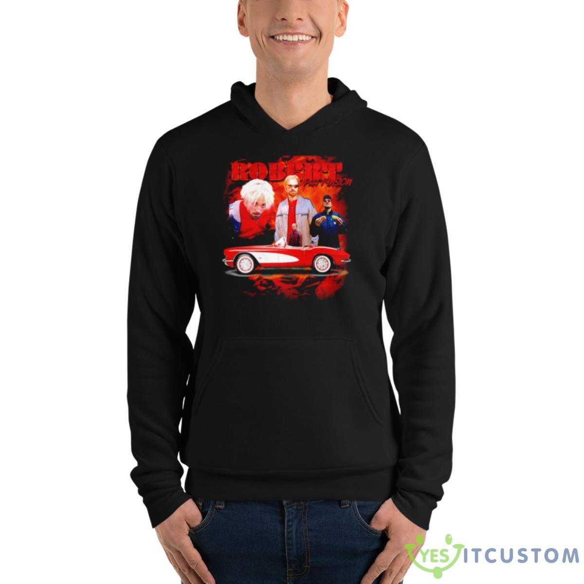 Robert Pattinson Shirt 4 Robert Pattinson Shirt - Unisex Fleece Pullover Hoodie