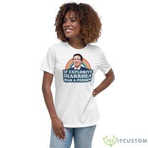 Ron DeSantis If Explosive Diarrhea Was A Person Shirt 7 Ron DeSantis If Explosive Diarrhea Was A Person Shirt - Women's Relaxed Short Sleeve Jersey Tee