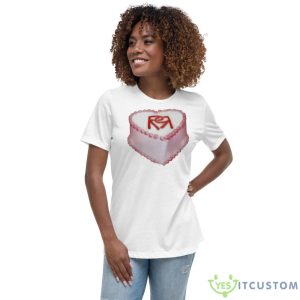 Rosalia Merch Rr Cake Shirt 7 Rosalia Merch Rr Cake Shirt - Women's Relaxed Short Sleeve Jersey Tee
