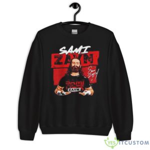 Sami Zayn Wrestling Signature Pose Shirt 8 Sami Zayn Wrestling Signature Pose Shirt - Unisex Crewneck Sweatshirt