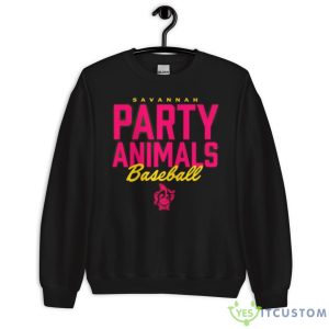 Savannah Bananas Party Animals Baseball Shirt - Unisex Crewneck Sweatshirt