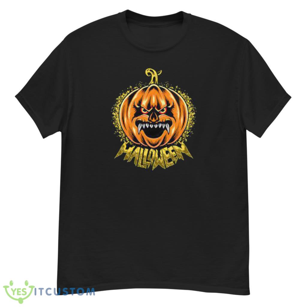 Scary Pumpkin Head Premium Costume Halloween T-Shirt 12 Scary Pumpkin Head Premium Costume Halloween T-Shirt Product Photo 1