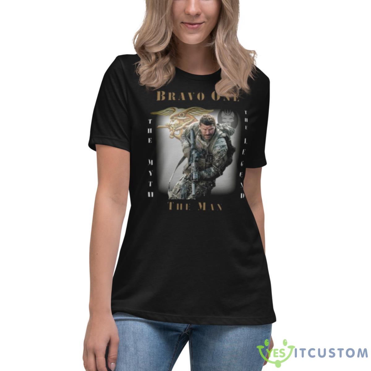 Seal Team Bravo Legend Shirt 4 Seal Team Bravo Legend Shirt - Women's Relaxed Short Sleeve Jersey Tee