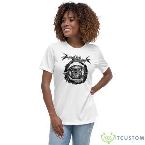 Sharpen The Guillotine Angelus Apatrida Shirt - Women's Relaxed Short Sleeve Jersey Tee