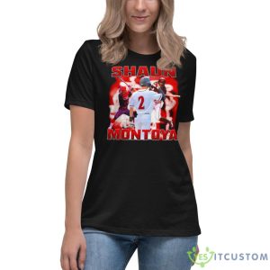 Shaun Montoya Shirt 7 Shaun Montoya Shirt - Women's Relaxed Short Sleeve Jersey Tee