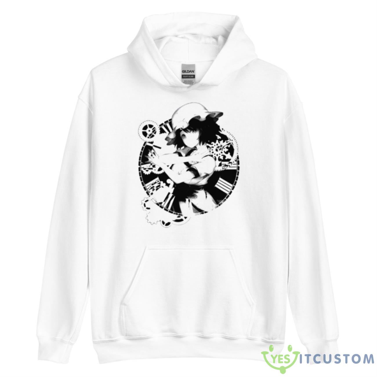 Shiina Out Of Time Steins Gate Graphic Shirt 2 Shiina Out Of Time Steins Gate Graphic Shirt - Unisex Heavy Blend Hooded Sweatshirt