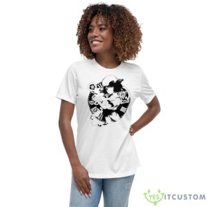 Shiina Out Of Time Steins Gate Graphic Shirt 7 Shiina Out Of Time Steins Gate Graphic Shirt - Women's Relaxed Short Sleeve Jersey Tee