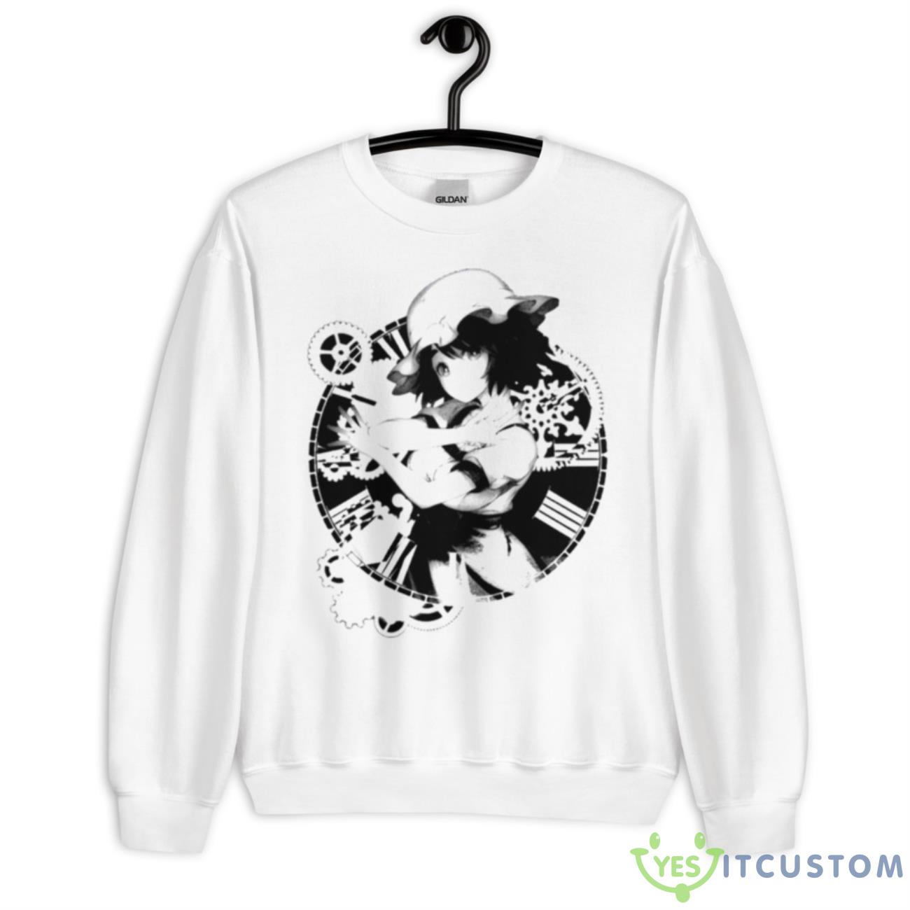 Shiina Out Of Time Steins Gate Graphic Shirt 8 Shiina Out Of Time Steins Gate Graphic Shirt - Unisex Heavy Blend Crewneck Sweatshirt