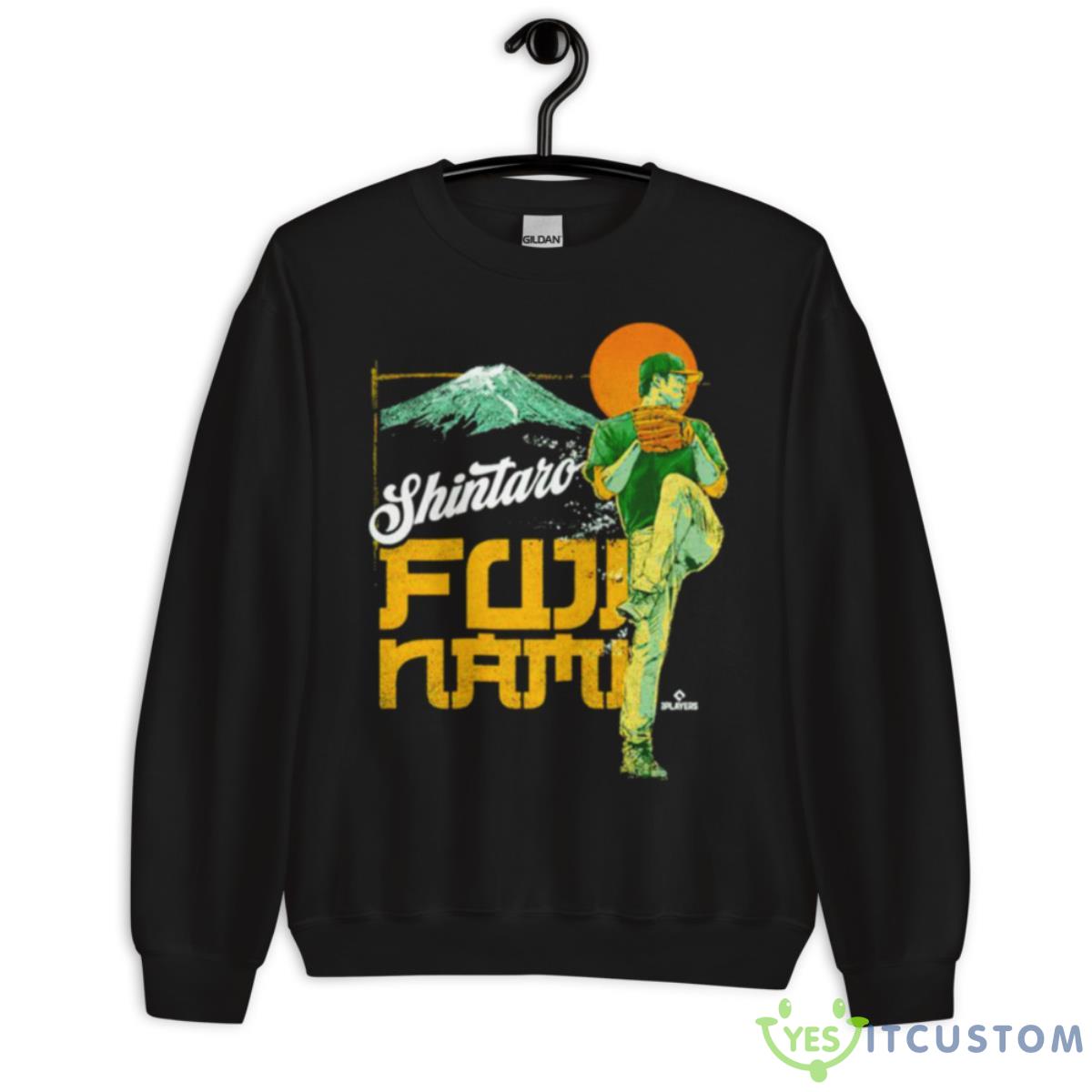 Shintaro Fujinami Oakland Mt. Fuji Shirt 9 Shintaro Fujinami Oakland Mt. Fuji Shirt - Unisex Crewneck Sweatshirt