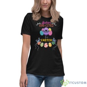 Sisters Eggcited For Easter Shirt 7 Sisters Eggcited For Easter Shirt - Women's Relaxed Short Sleeve Jersey Tee