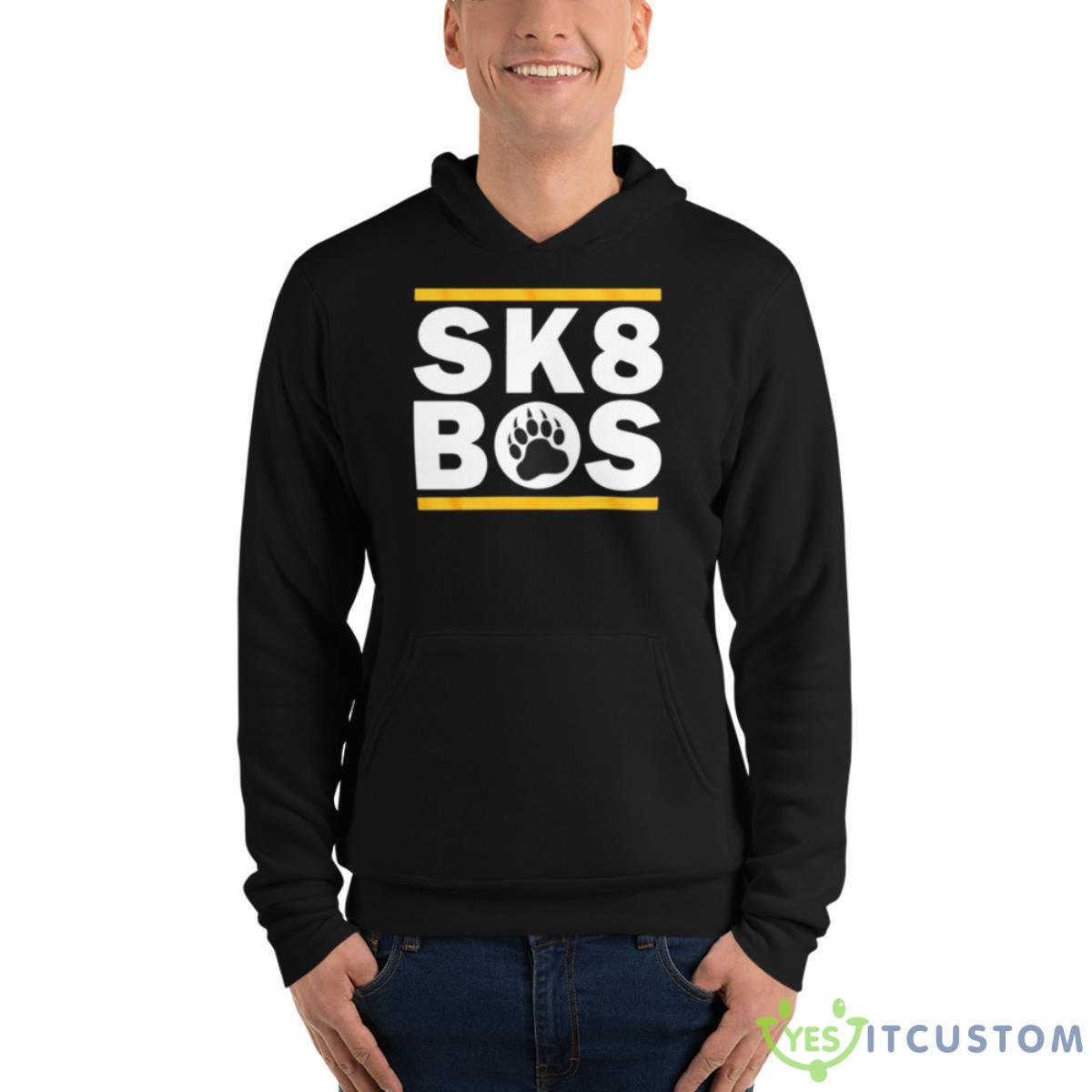 SK8 BOS Bear Shirt 9 SK8 BOS Bear Shirt - Unisex Fleece Pullover Hoodie