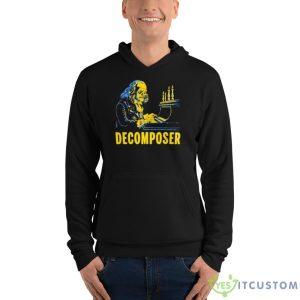 Skeleton Decomposer Shirt - Unisex Fleece Pullover Hoodie