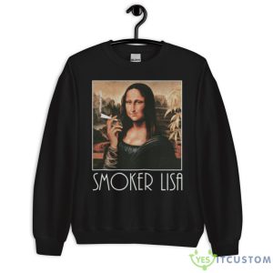 Smoker Lisa Renaissance Parody Shirt - Unisex Crewneck Sweatshirt