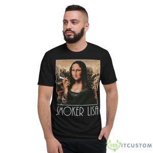 Smoker Lisa Renaissance Parody Shirt - Short Sleeve T-Shirt