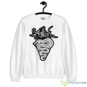 Snake White Agalloch Shirt - Unisex Heavy Blend Crewneck Sweatshirt