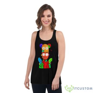 Sonny Devil Skittles Cool Urban Art Design Shirt - Women's Flowy Racerback Tank