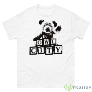 Teddy Bear Owl City Shirt - 500 Men’s Classic Tee Gildan