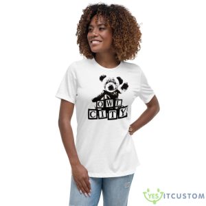 Teddy Bear Owl City Shirt - Women's Relaxed Short Sleeve Jersey Tee
