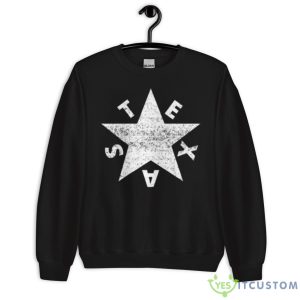 Texas Flag De Zavala Shirt - Unisex Crewneck Sweatshirt