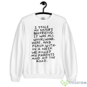 Text From Goo Album Artwork Sonic Youth Shirt - Unisex Heavy Blend Crewneck Sweatshirt