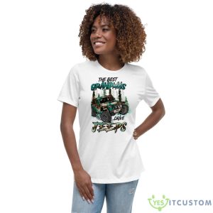 The Best Grandmas Drive Jeeps Shirt - Women's Relaxed Short Sleeve Jersey Tee