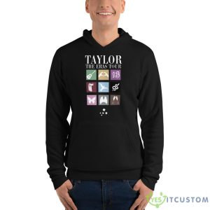 The Eras Tour Taylor Swift Aesthetic Shirt - Unisex Fleece Pullover Hoodie