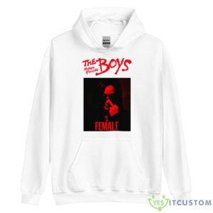 The Female The Boys Tv Show Shirt - Unisex Heavy Blend Hooded Sweatshirt