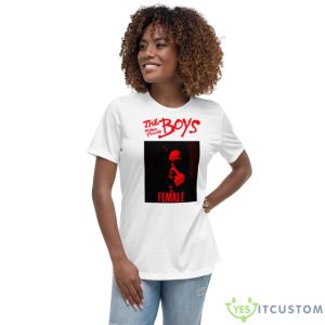 The Female The Boys Tv Show Shirt - Women's Relaxed Short Sleeve Jersey Tee