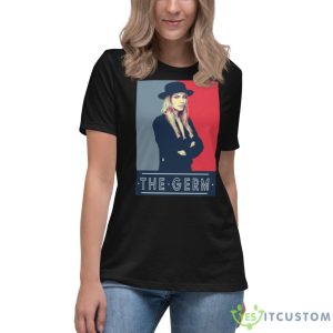 The Germ Lauren German Chicago Fire Shirt - Women's Relaxed Short Sleeve Jersey Tee