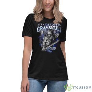 The Grayskull From He Man Shirt - Women's Relaxed Short Sleeve Jersey Tee