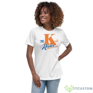 The K Korner Baseball Shirt - Women's Relaxed Short Sleeve Jersey Tee