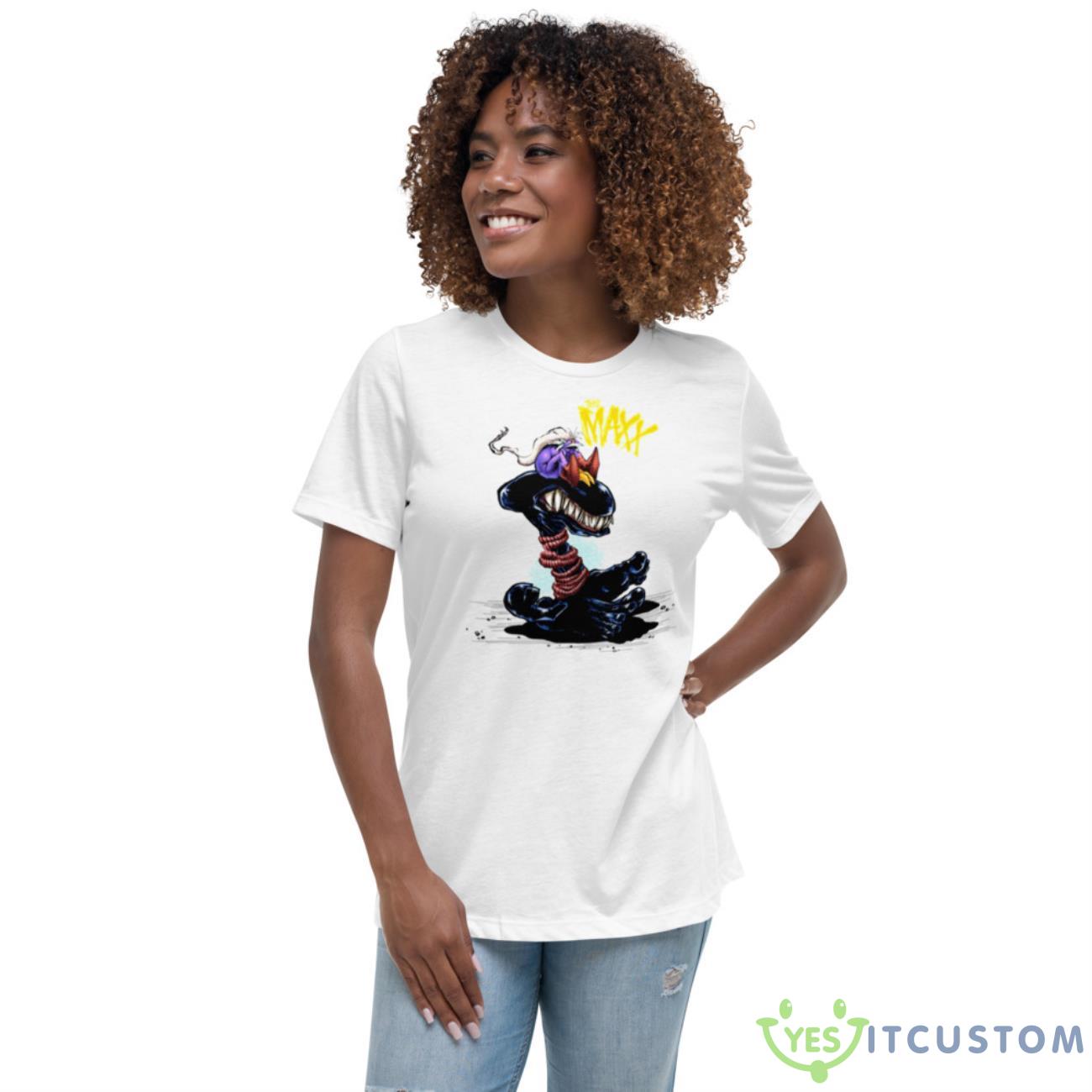 The Maxx Title Isz Hellspawn Shirt 4 The Maxx Title Isz Hellspawn Shirt - Women's Relaxed Short Sleeve Jersey Tee