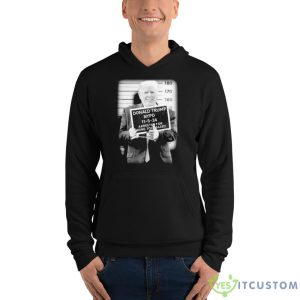 The Mugshoot Donald Trump NYPD Shirt - Unisex Fleece Pullover Hoodie
