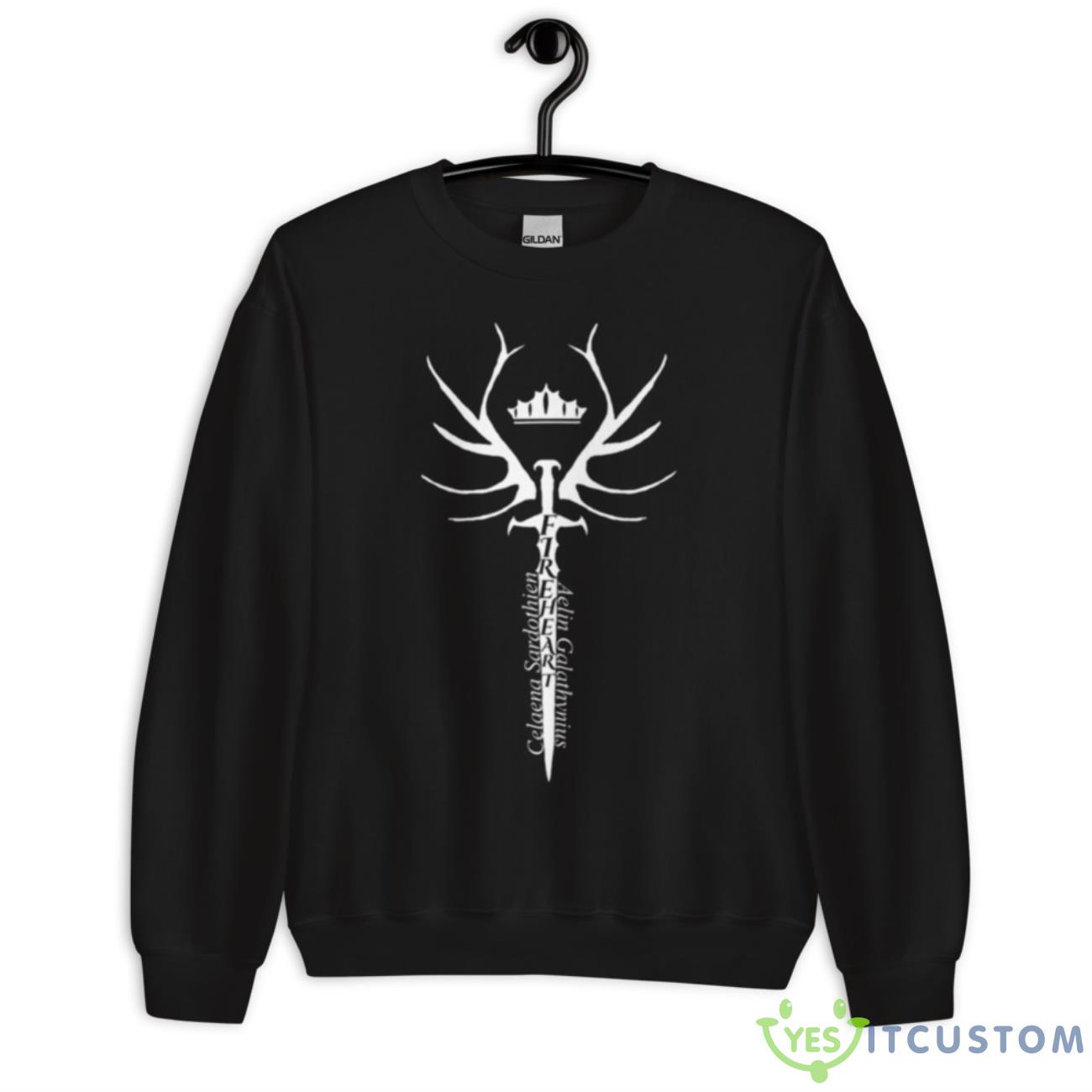 The Names Of Fireheart Throne Of Glass Shirt 3 The Names Of Fireheart Throne Of Glass Shirt - Unisex Crewneck Sweatshirt