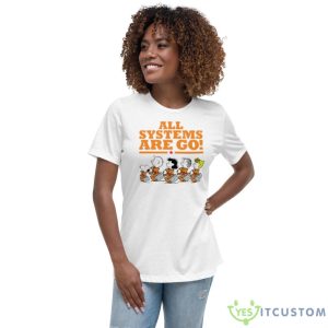 The Peanuts All Systems Are Go Shirt 7 The Peanuts All Systems Are Go Shirt - Women's Relaxed Short Sleeve Jersey Tee