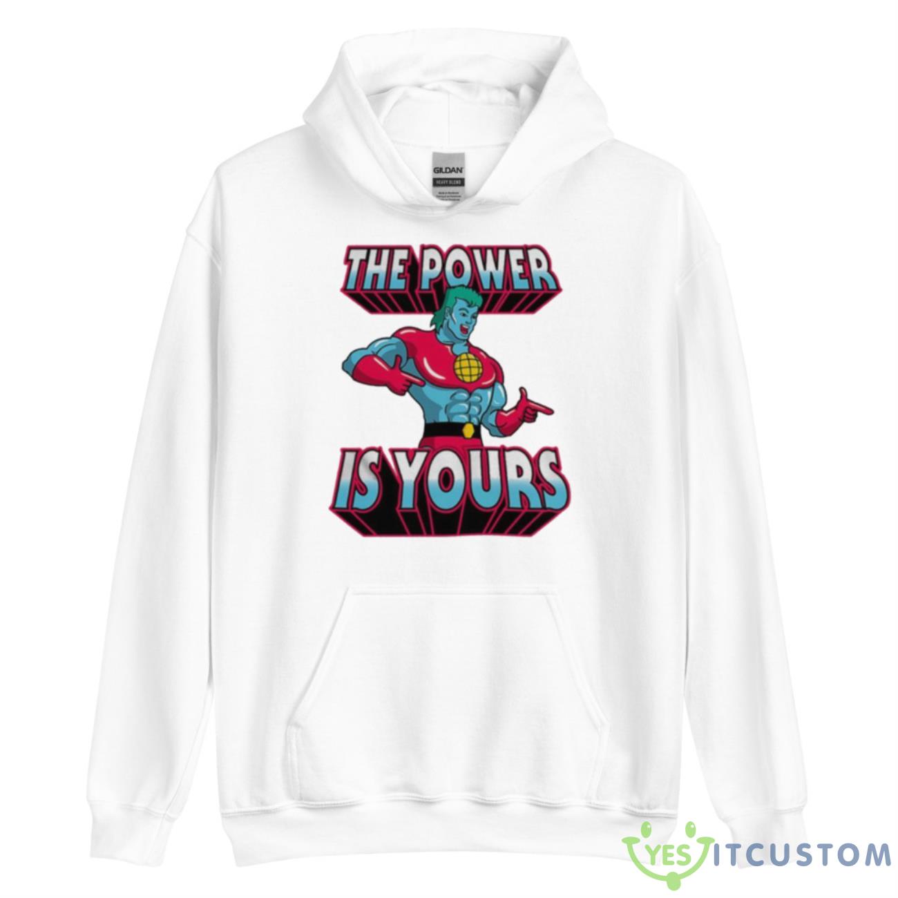 The Power Is Yours Captain PlaneShirt 3 The Power Is Yours Captain PlaneShirt - Unisex Heavy Blend Hooded Sweatshirt