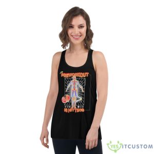 The Preworkout Is Hitting Shirt - Women's Flowy Racerback Tank