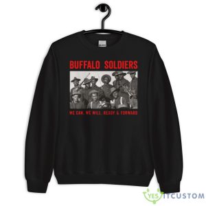 The Real Buffalo Soldiers 9th And 10th Cavalry Photograph Shirt - Unisex Crewneck Sweatshirt