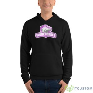 The Workhorses Of Wrestling Workhorses University Shirt - Unisex Fleece Pullover Hoodie