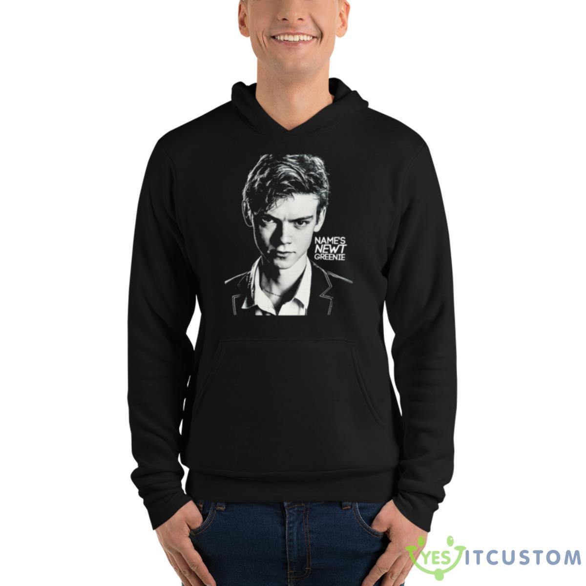 Thomas Brodie Graphic Maze Runner Newt Shirt 3 Thomas Brodie Graphic Maze Runner Newt Shirt - Unisex Fleece Pullover Hoodie