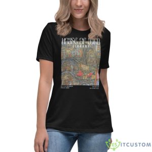 Throne Of Glass House Of Wind Library Shirt - Women's Relaxed Short Sleeve Jersey Tee
